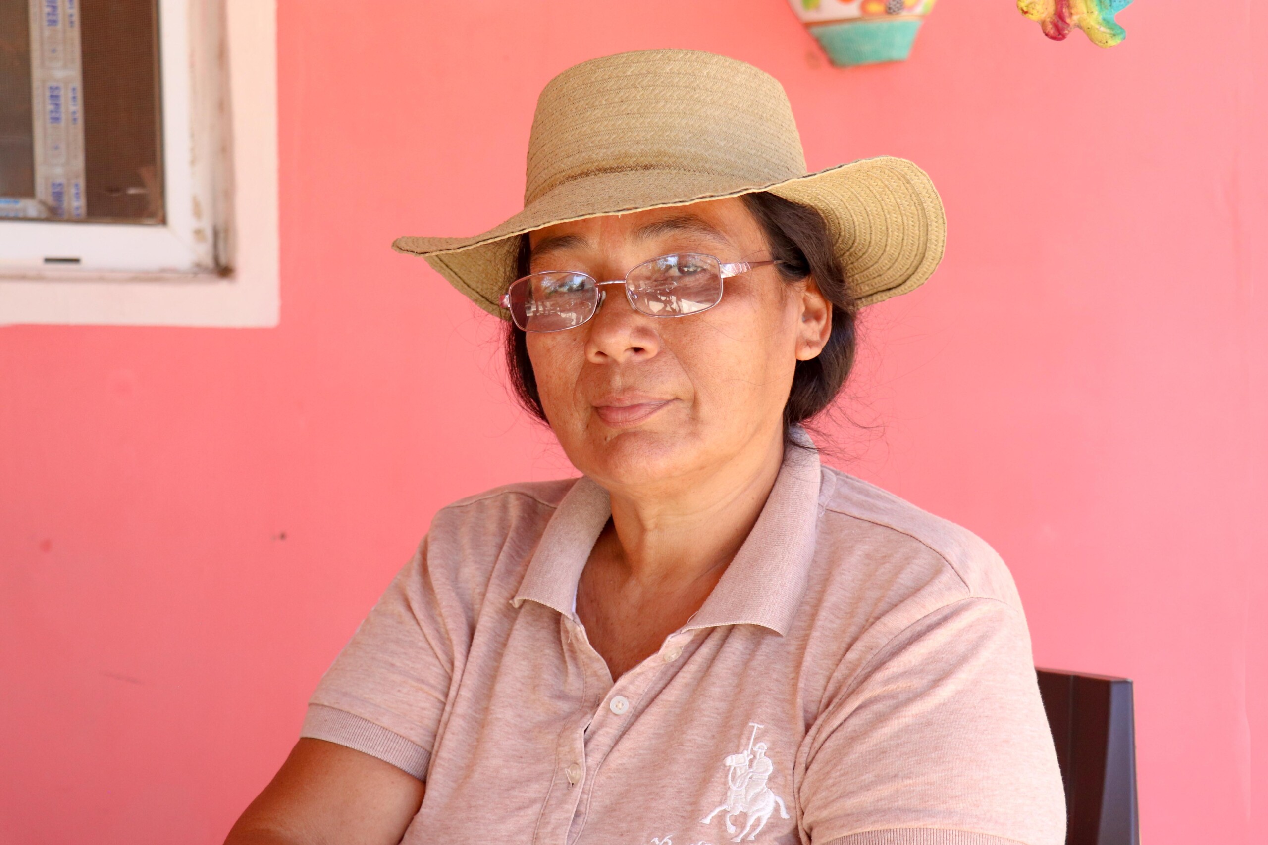 Hilda Domínguez, artesana de Oria Arriba